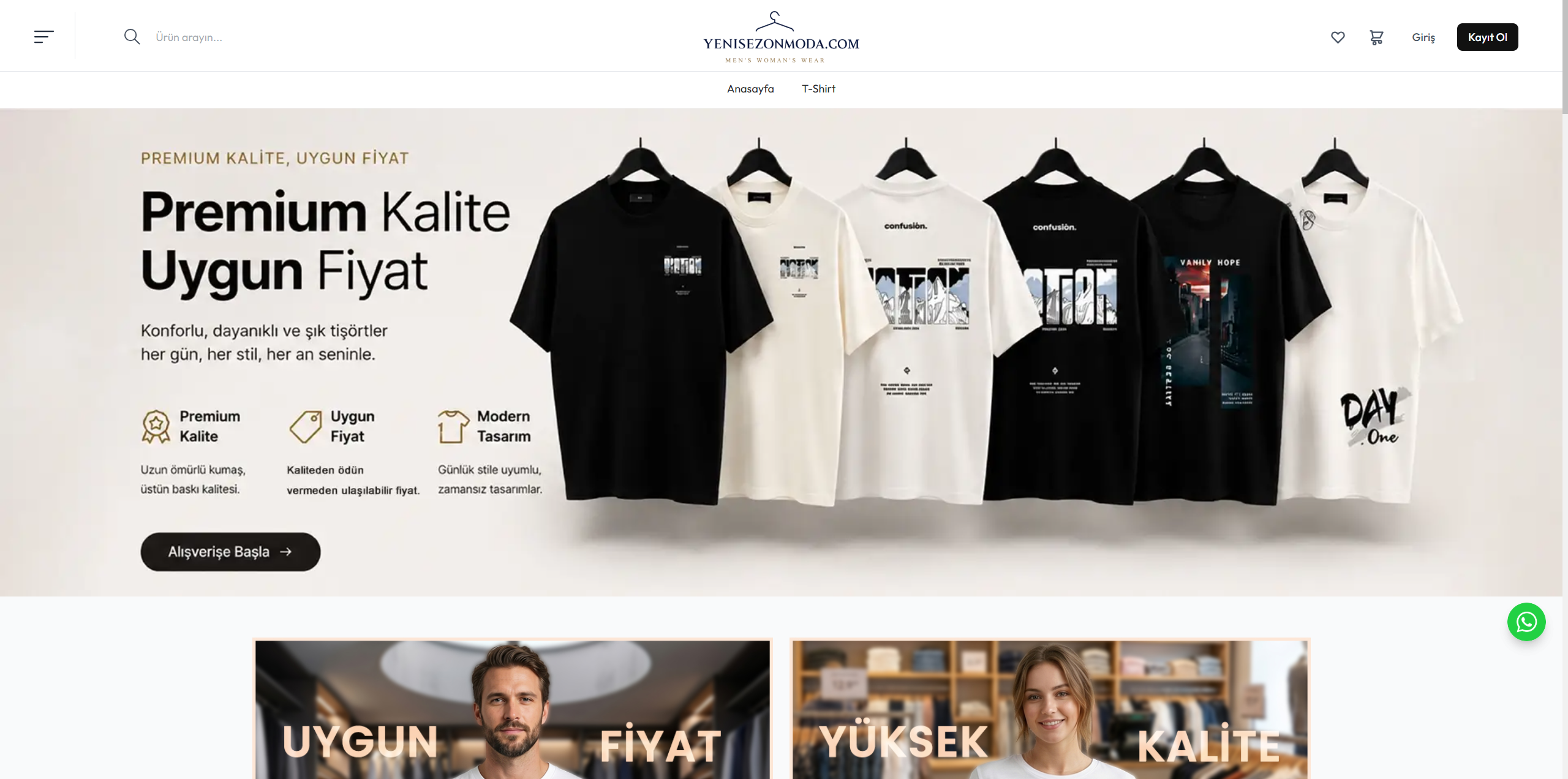 Yenisezon Moda  E-ticaret